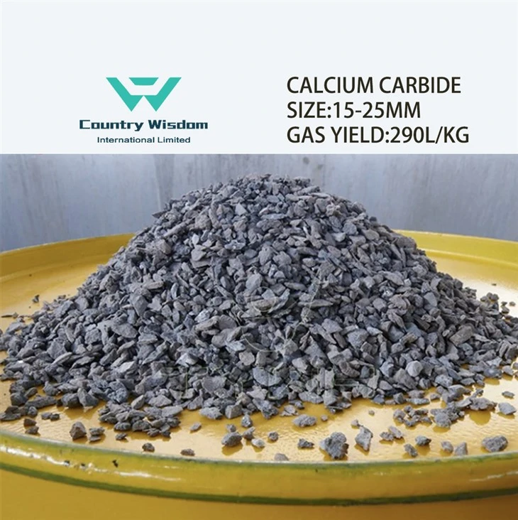 Calcium Carbide CAS 75-20-7 15-25mm For Export